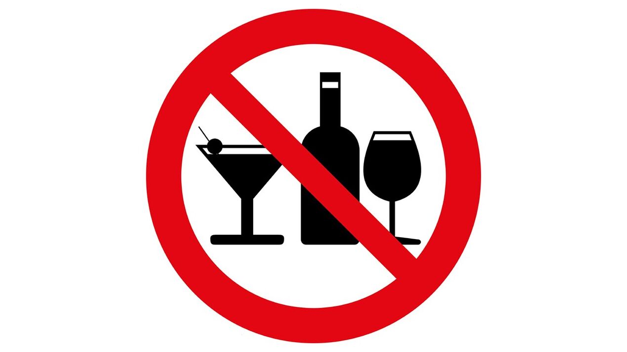 Dukano dietos metu draudžiama gerti alkoholinius gėrimus